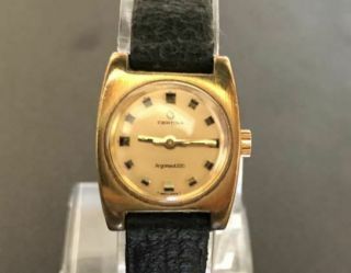Certina Argonaut 220 Vintage Iconic Gold Plated Ladies watch in cond. 2