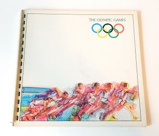 1968 The Olympic Games Program Booklet International Paper Company Vintage Rare