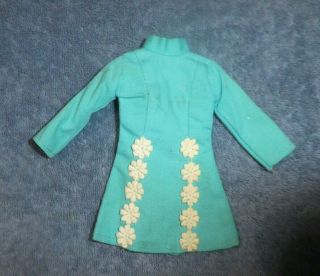 Vintage Barbie Doll Clothes - Vintage Barbie Clone Light Turquoise Dress