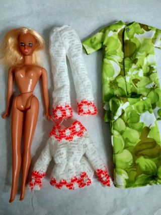 Vintage African American Barbie Clone Doll 1960s Tnt Durham 3042