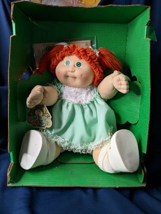 Vintage 1983 Cabbage Patch Doll In Partial Box