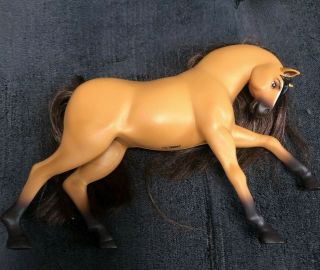 Spirit Stallion Of The Cimarron Horse Toy Figure Movie Brown Black Rare Stallion