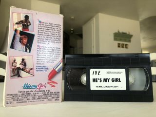 He ' s My Girl VHS Rare Cult Sex Comedy Sleaze Htf 1980 ' s IVE 2