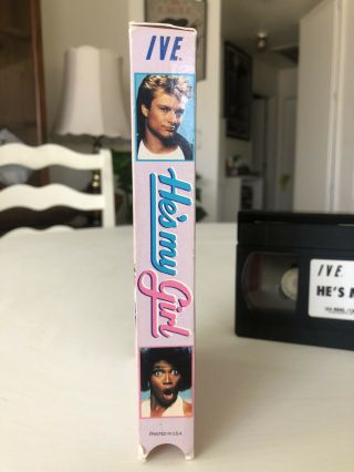 He ' s My Girl VHS Rare Cult Sex Comedy Sleaze Htf 1980 ' s IVE 3