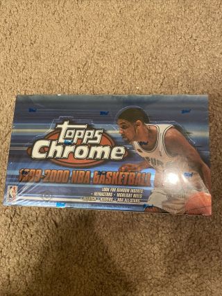 1999/00 Topps Chrome Basketball Box Rare Refractors Jordan Kobe Inserts?