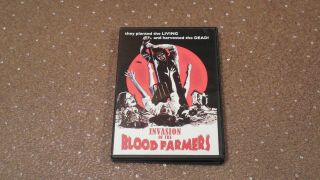 Invasion Of The Blood Farmers - Dvd Horror - Rare / Oop - Cheesy Flicks