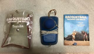 Vintage Retro 1979 Jokari Racquetball Without The Walls Trainer Rare