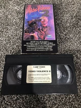 Video Violence 2 VHS,  Rare Horror 5