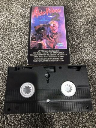 Video Violence 2 VHS,  Rare Horror 6