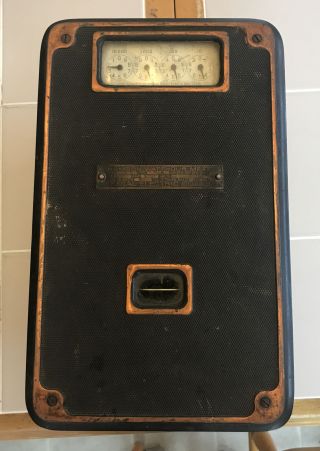 Antique Thomson Watthour Meter General Electric Co 400 AMP 6600 Volts NP9533 3