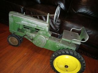 RARE Vintage Antique John Deere Pedal Tractor Toy Model 60 2
