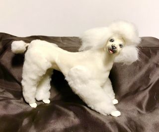 Mattel Vintage Barbie Dog White Poodle Pet