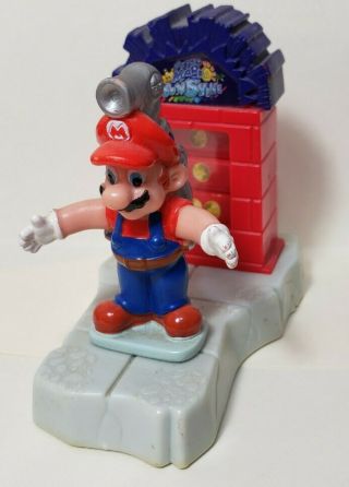 2002 Nintendo Mario Sunshine Coin Collector Burger King Toy Rare Htf