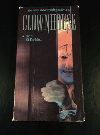 Clownhouse: A Victor Salva Film Cult Horror Vintage Rare Gore Slasher Vhs