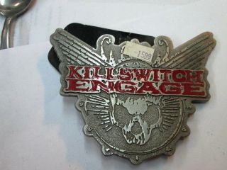 Killswitch Engage Collectable Rare Vintage Belt Buckles 2006 Metal Live