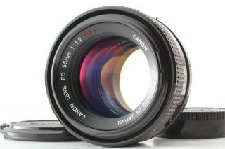[rare " O " Near Mint] Canon Fd 55mm F/1.  2 S.  S.  C Ssc Mf Standard Lens From Japan