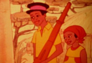 16mm Film Animation The Cow Tale Switch African Folk Tale Great Story Rare