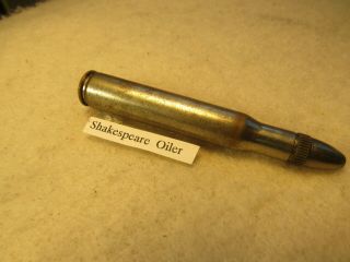 Vintage Shakespeare Fishing Reel Bullet Oiler Kalamazoo