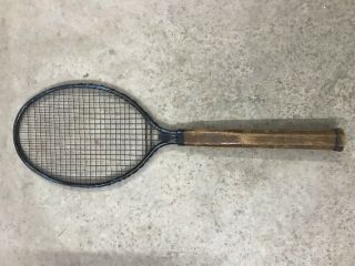 Air Flight Antique Tennis Racquet With Metal Strings