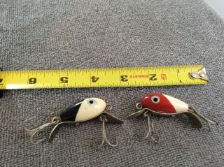 Shakespeare Dopey Doppey Vintage Wood Fishing Lures 2 For 1