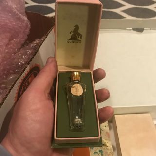 Fancy Old Vintage Antique French Perfume Guerlain Paris Box