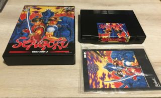 Snk Neo Geo Aes Sengoku Complete Cib Rare Vintage 1991