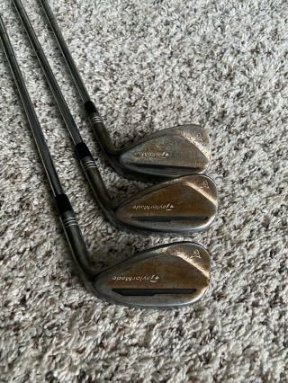 Taylormade Milled Grind 2 Wedges 52/56/60– Rare Mymilled Grind Full Raw Heads