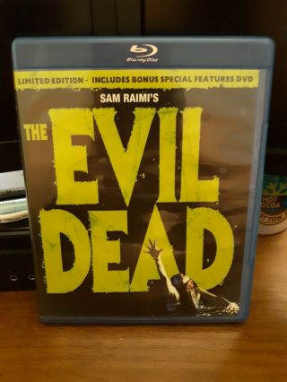 The Evil Dead Rare 2 Disk Limited Edition Blu - Ray