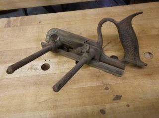 Vintage Antique Stanley 50 Combination Plow Plane Woodworking Hand Tool