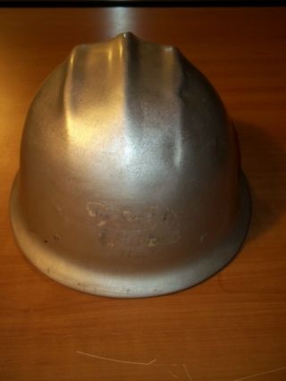 Vintage E.  D.  Bullard Co.  Hard Boiled Aluminum Hard Hat Men’s Safety Rare 4