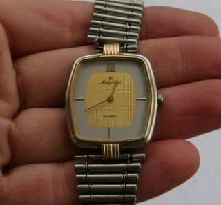 Rare Vintage Mathey Tissot Watch Wristwatch Men 