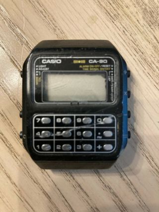 Casio Ca - 90 Calculator Game Watch Module 134 - Not