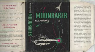 Ian Fleming - Moonraker - Very Rare 1st 1955 W/dj Npc