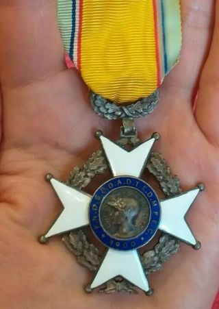 1900 Olympic Paris French Art Nouveau Order Award Medal - Rare