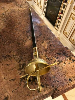 Vintage Antique Spanish Spain Sword Toledo