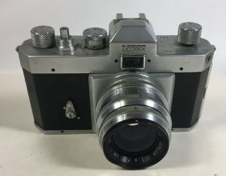 Rare Ucaflex Camera With Ucalux 50mm F1.  9 Lens Does Not Work