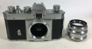 RARE Ucaflex camera with UCALUX 50mm f1.  9 lens does not work 2