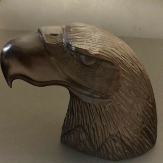 Vintage Ironwood,  Eagle,  Falcon,  Hawk,  Bird Of Prey Carved Wood Wooden