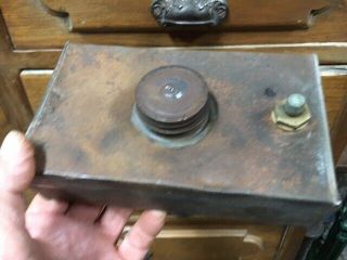Briggs And Stratton Fh Early Gas Tank Antique Hit And Miss Gas Engine Vintage