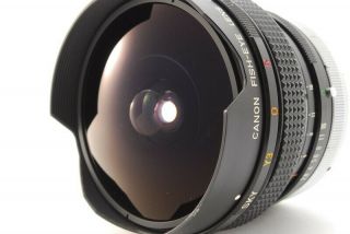 【RARE O EXC,  5】 Canon FD Fish Eye 15mm F2.  8 S.  S.  C SSC Wide MF Lens From JAPAN h01 3