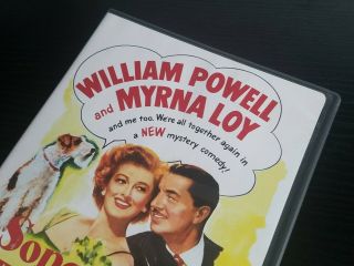 Song Of The Thin Man Dvd (1947) William Powell & Myrna Loy,  Rare & Oop