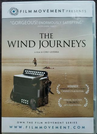 The Wind Journeys (dvd,  2010,  Film Movement) Ciro Guerra Columbian Film Rare Ln
