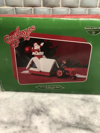 Department 56 A Christmas Story Up On The House Top Float Rare Htf