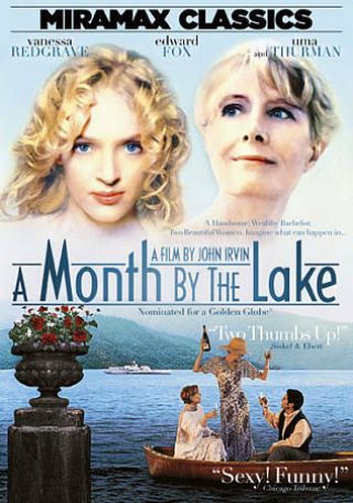 A Month By The Lake (dvd,  2011) Uma Thurman Rare Oop World Ship Avail