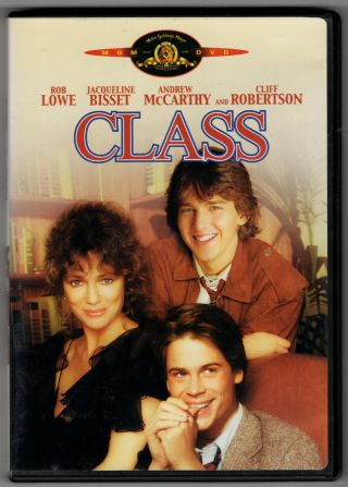 Class (1983) Jacqueline Bisset,  Rob Lowe,  Virginia Madsen Nude,  Mgm R1 Dvd Rare