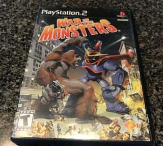 War Of The Monsters (sony Playstation 2,  2003) Ps2 Rare And Great