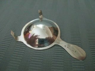 Currier & Roby Ny Brandy Warmer Spoon Sterling Silver.  925 No.  1 Liquor Warming