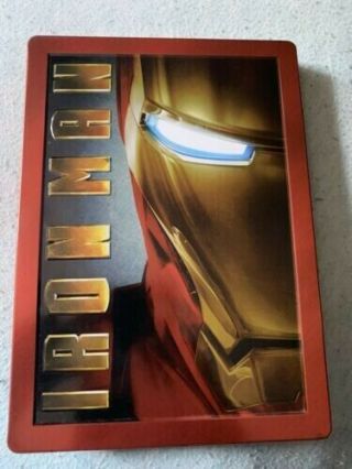 Iron Man 1 Steelbook Dvd Ultra Rare