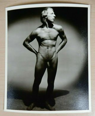 Western Photography Guild,  Male Nude By Don Whitman,  Studio Pose