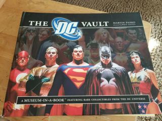 The Dc Vault: A Museum - In - A - Book With Rare Collectibles From The Dc Universe